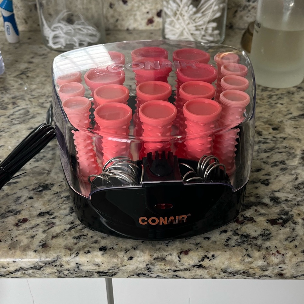 Conair Pink Hair Rollers Set